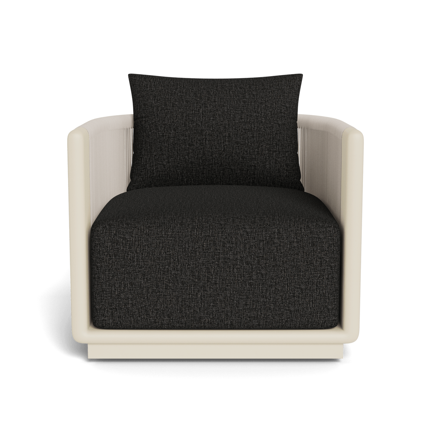 Palm Beach Aluminum Swivel Lounge Chair