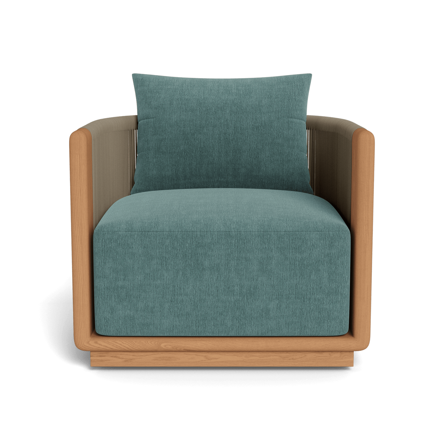 Palm Beach Teak Swivel Lounge Chair