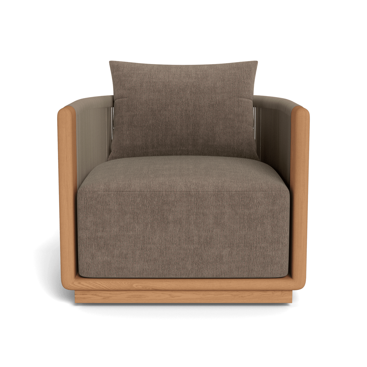 Palm Beach Teak Swivel Lounge Chair