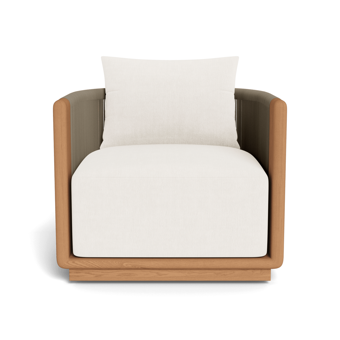 Palm Beach Teak Swivel Lounge Chair