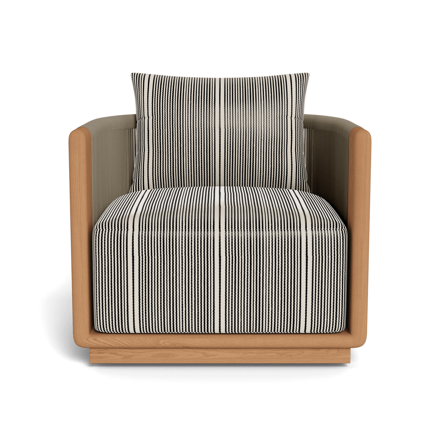 Palm Beach Teak Swivel Lounge Chair