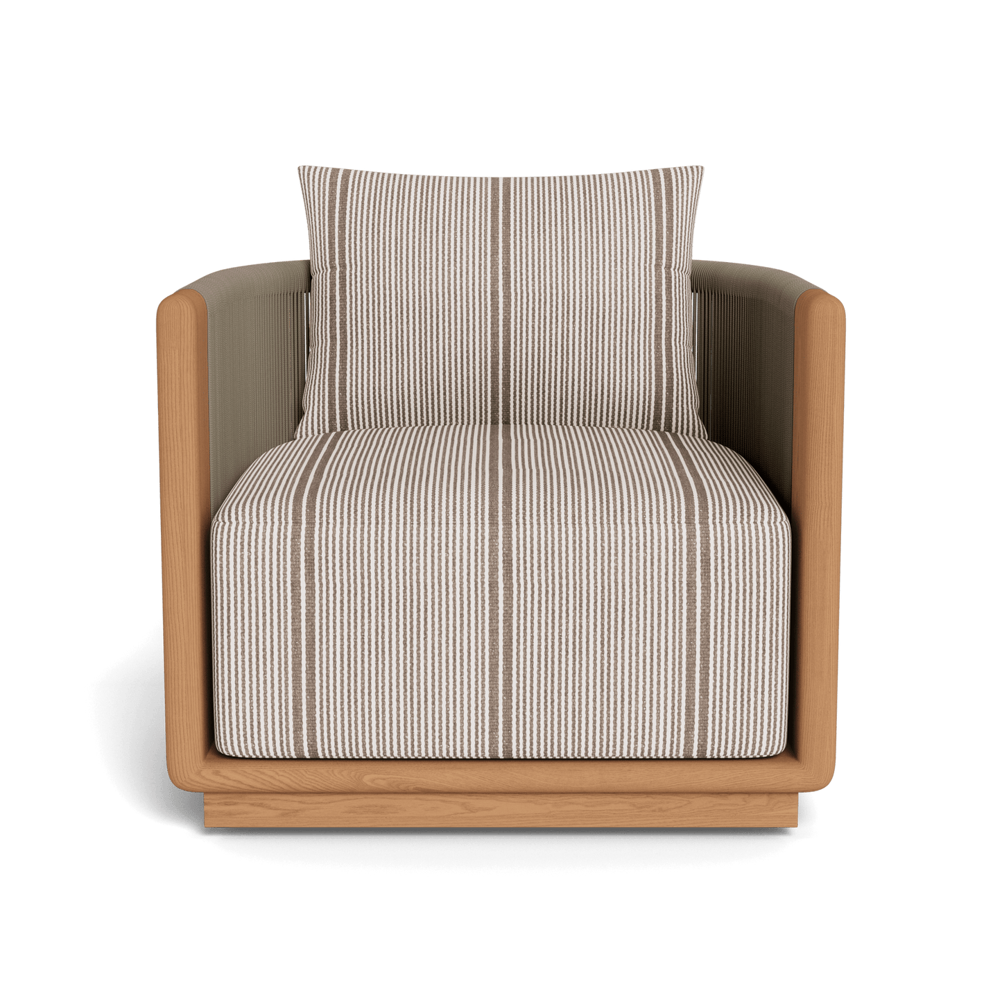 Palm Beach Teak Swivel Lounge Chair
