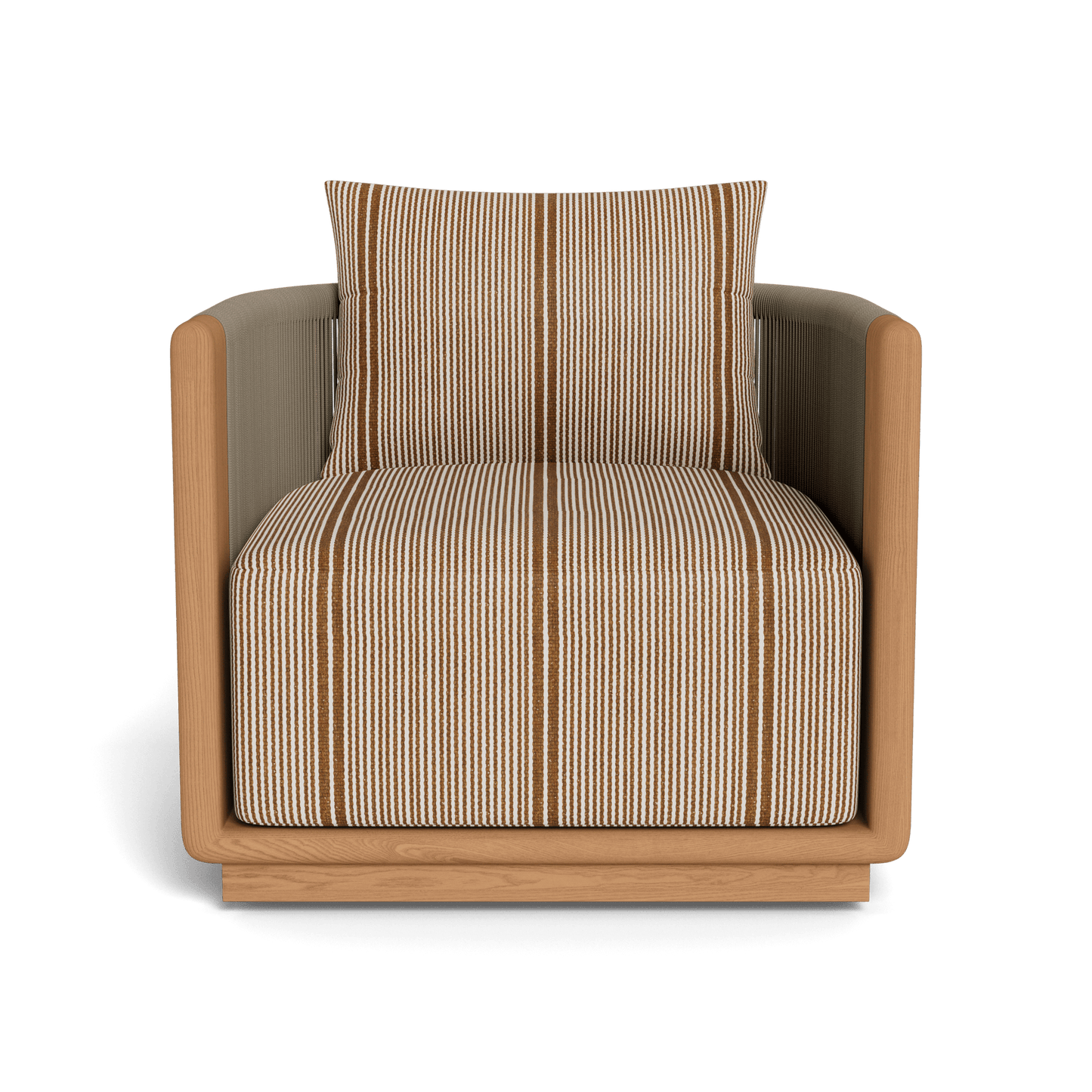 Palm Beach Teak Swivel Lounge Chair