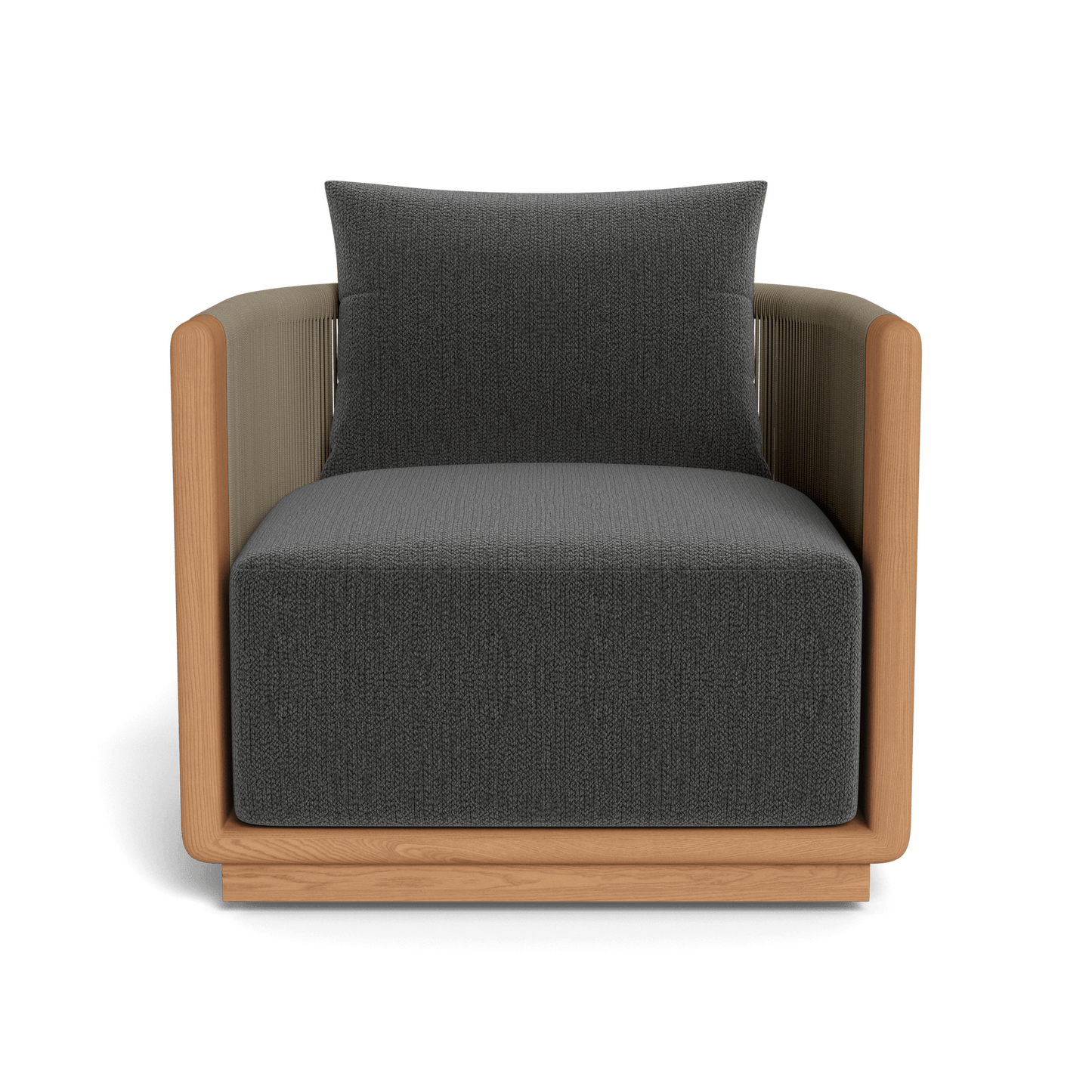 Palm Beach Teak Swivel Lounge Chair