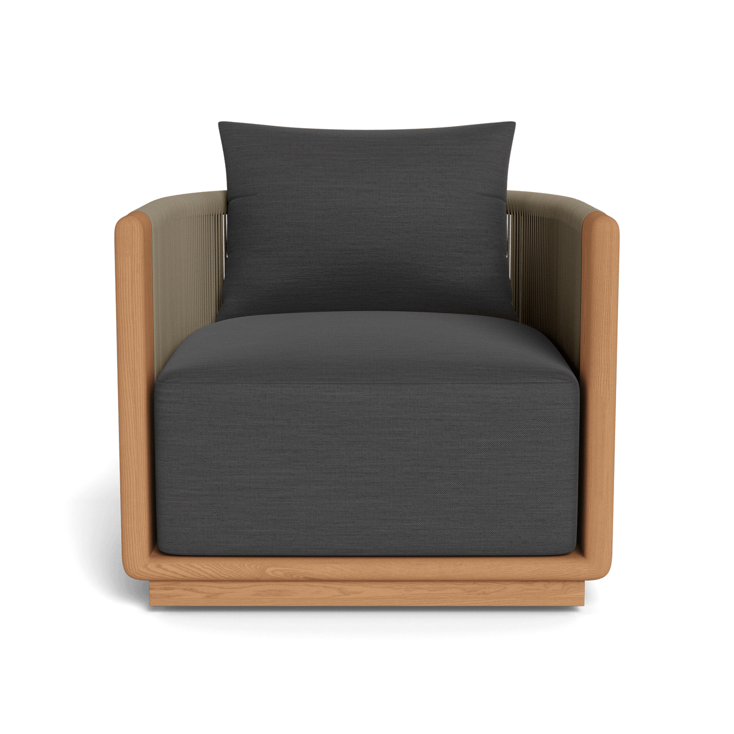 Palm Beach Teak Swivel Lounge Chair