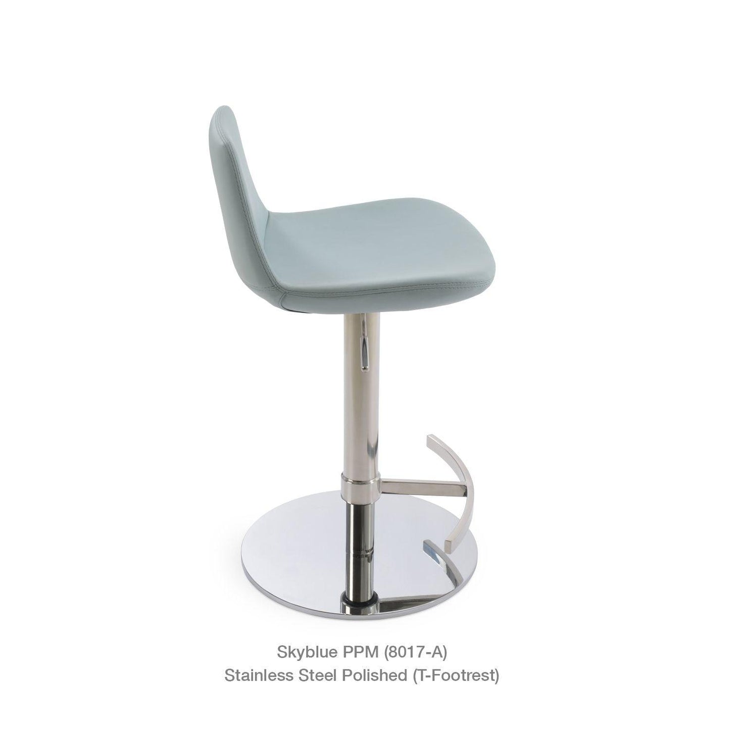 PERA PISTON SWIVEL STOOL