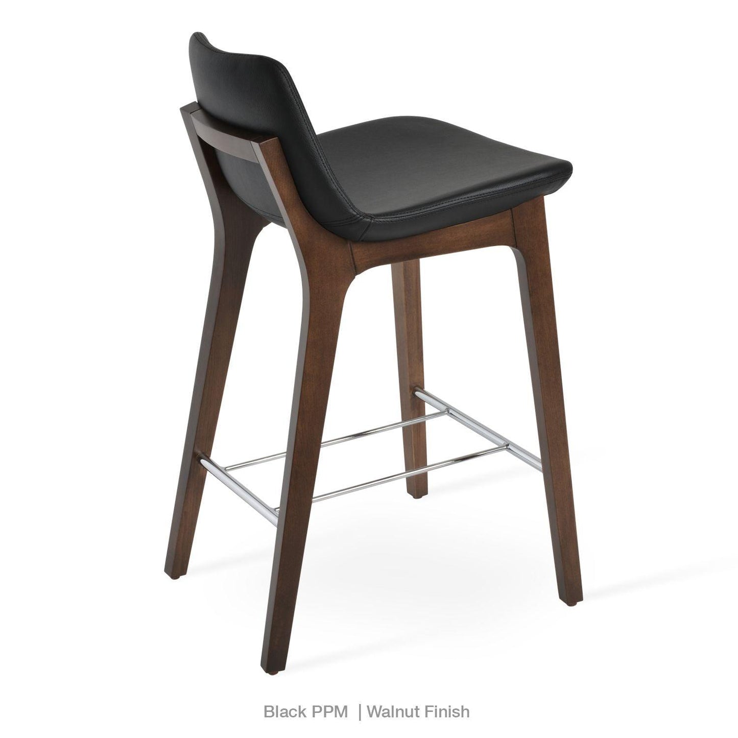 PERA WOOD HANDLE BACK STOOL