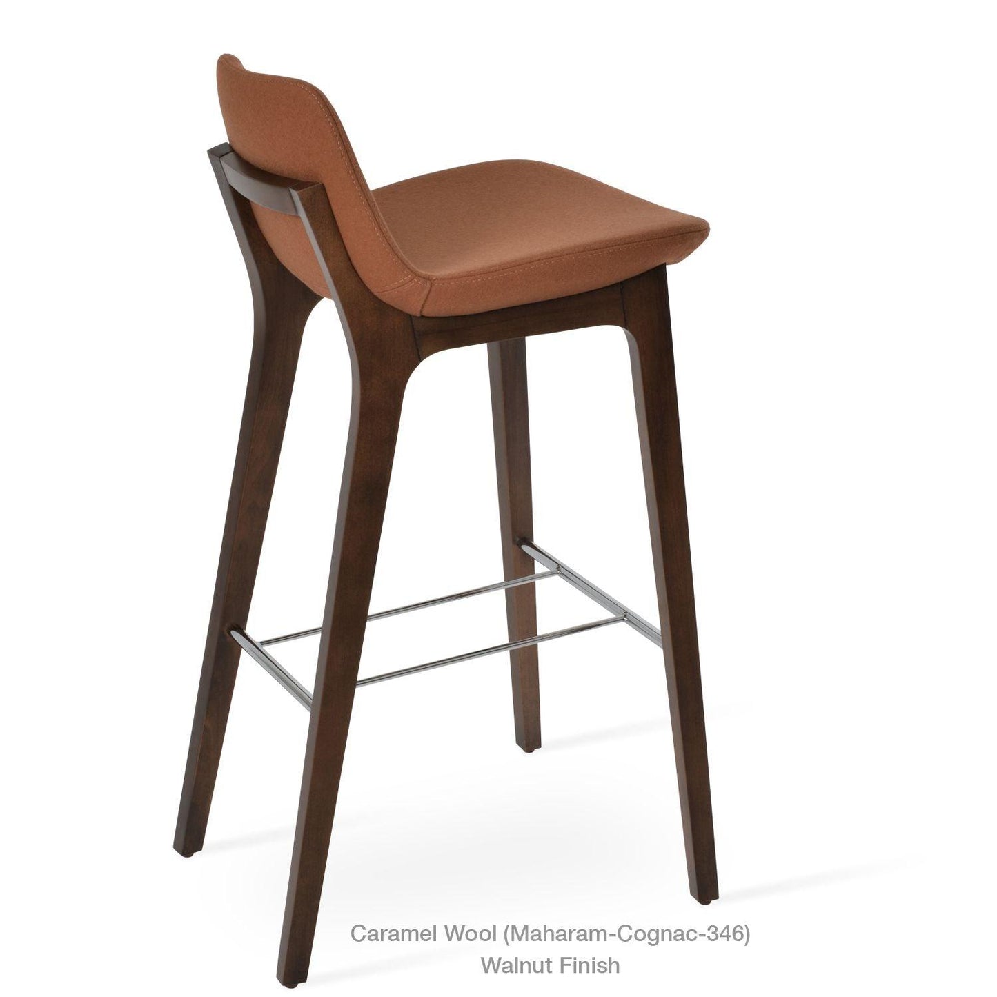 PERA WOOD HANDLE BACK STOOL