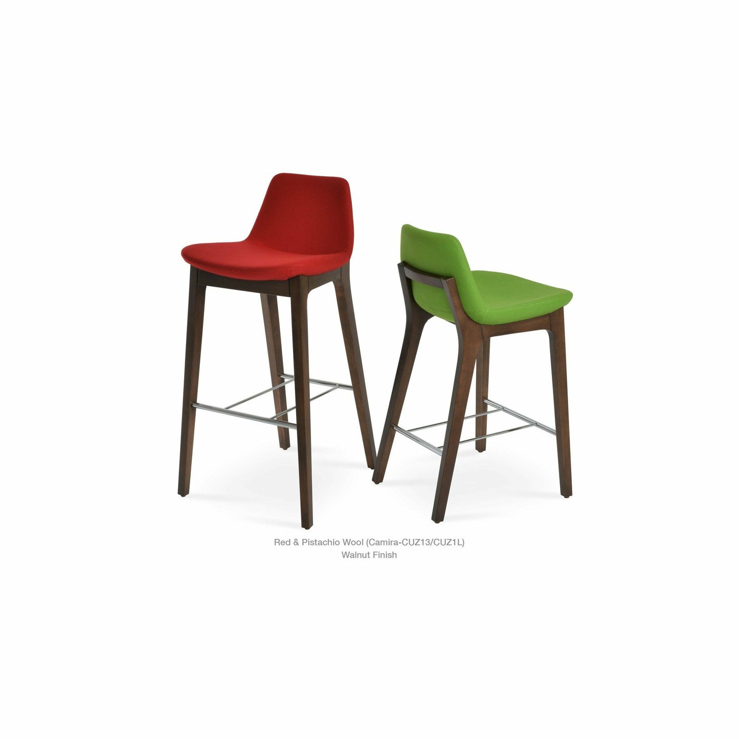 PERA WOOD HANDLE BACK STOOL