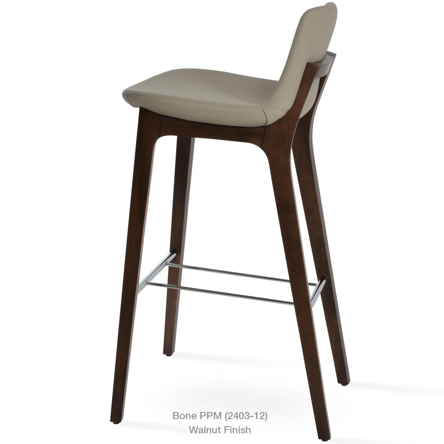 PERA WOOD HANDLE BACK STOOL