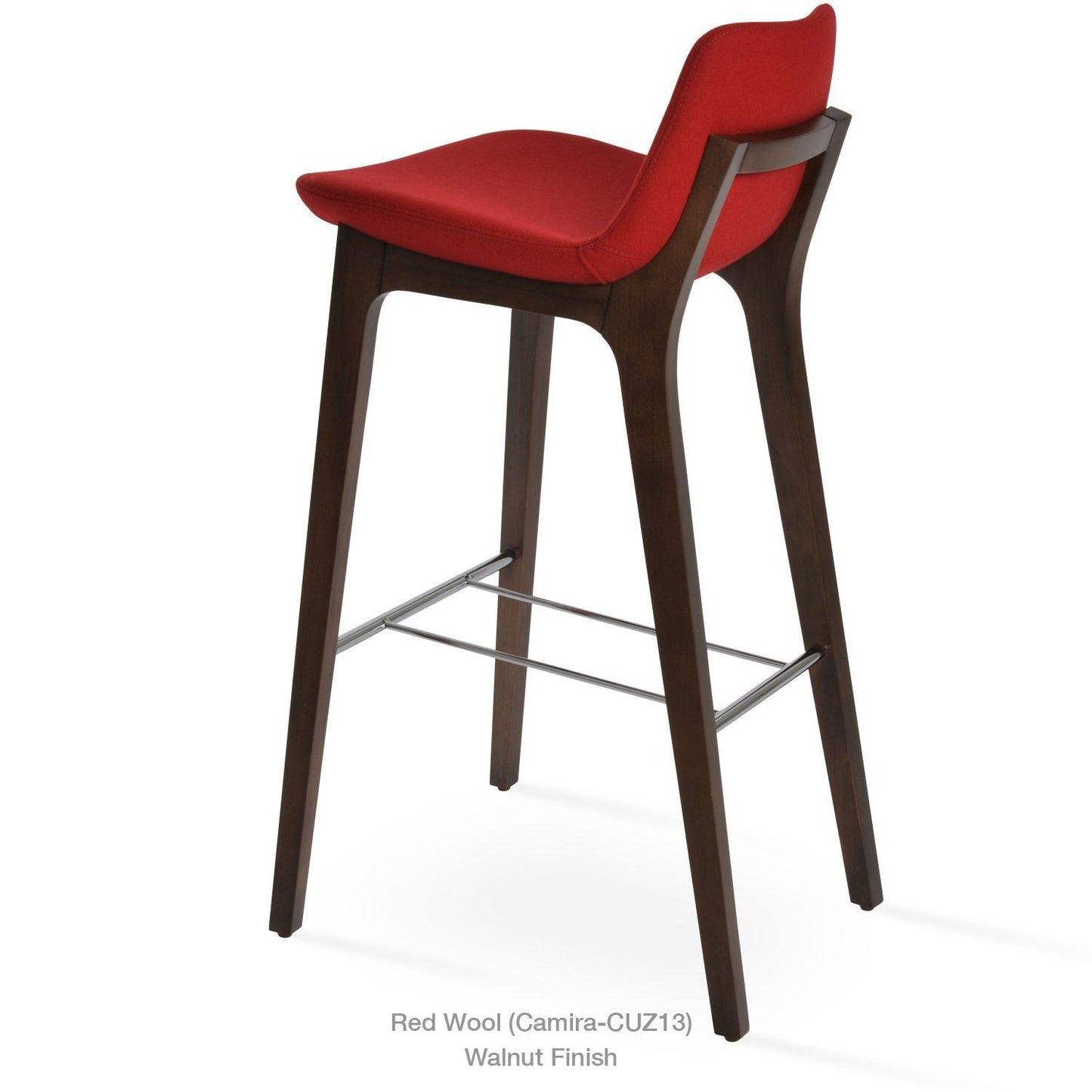 PERA WOOD HANDLE BACK STOOL