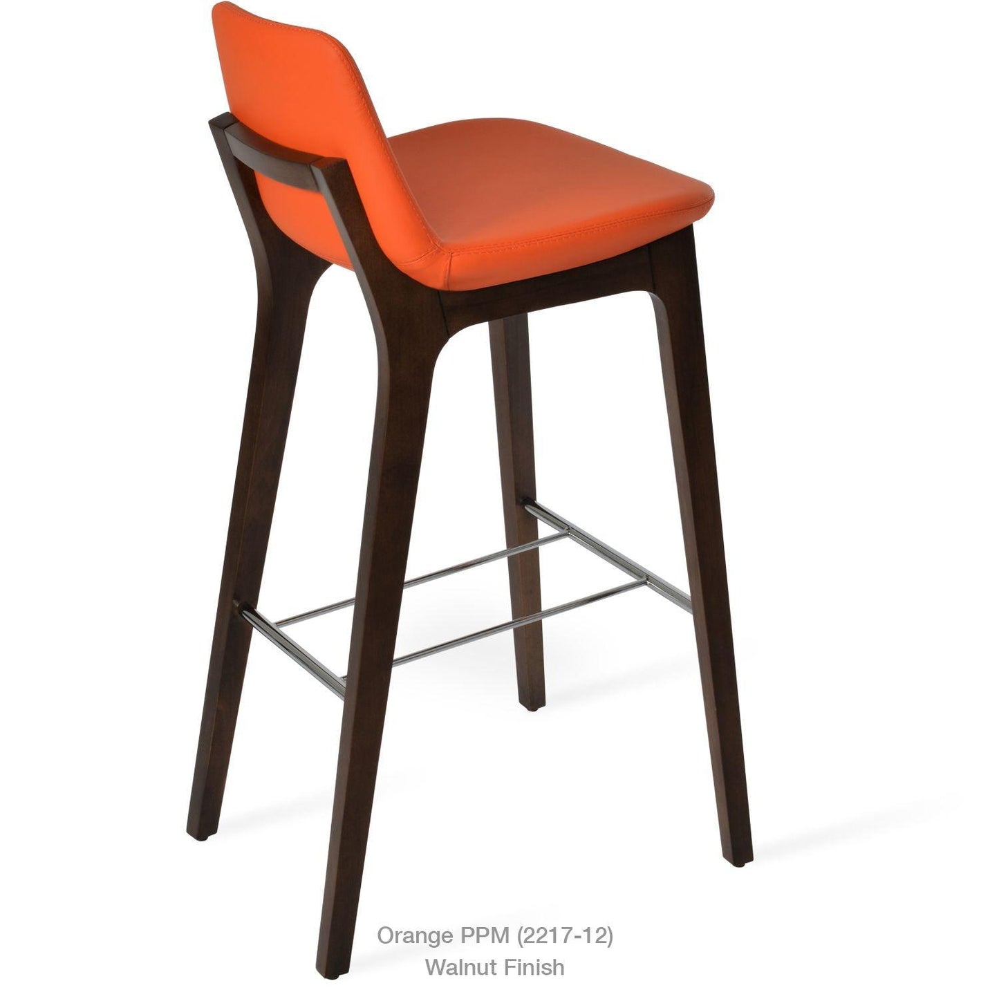PERA WOOD HANDLE BACK STOOL