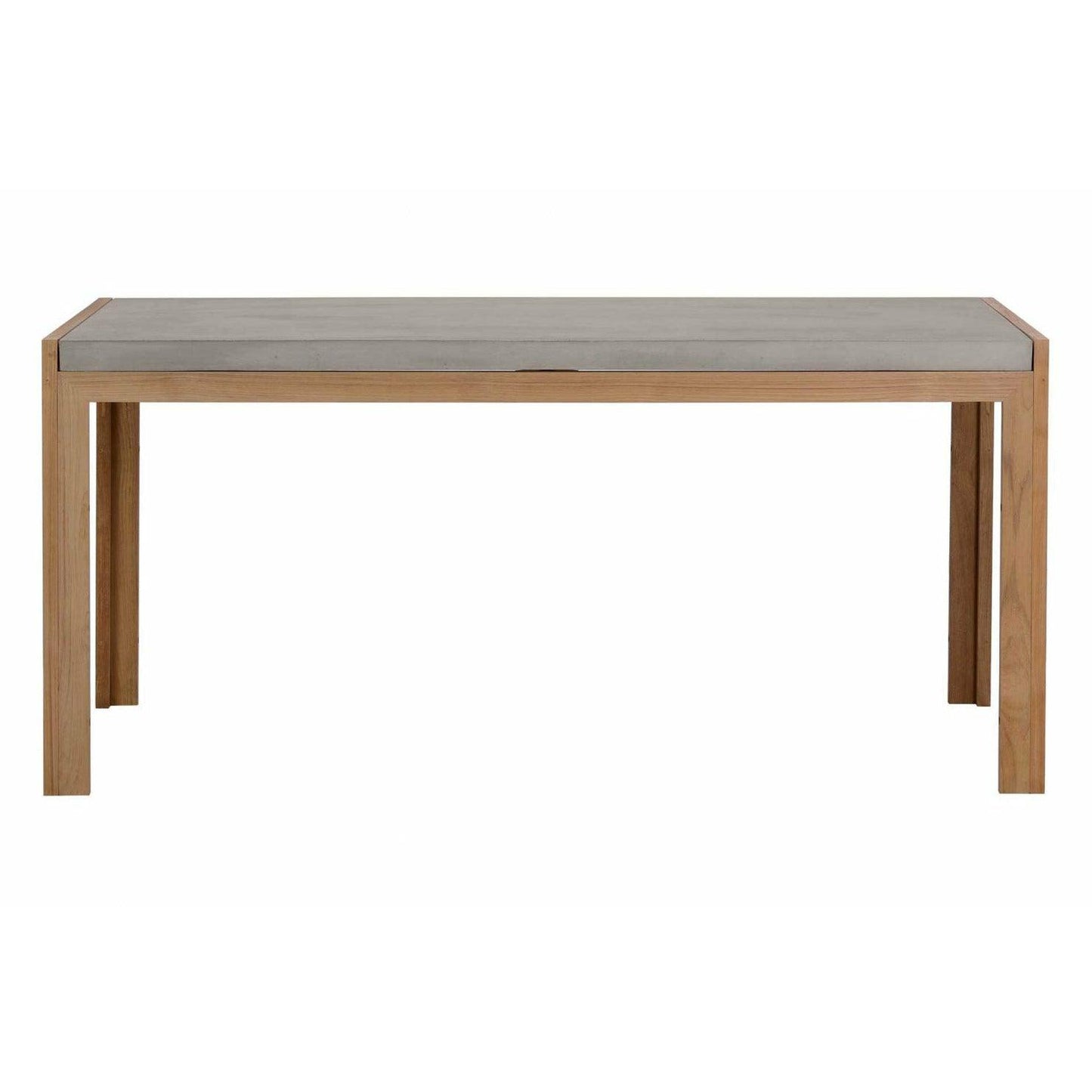Perpetual Teak Soho Dining Table Slate Grey
