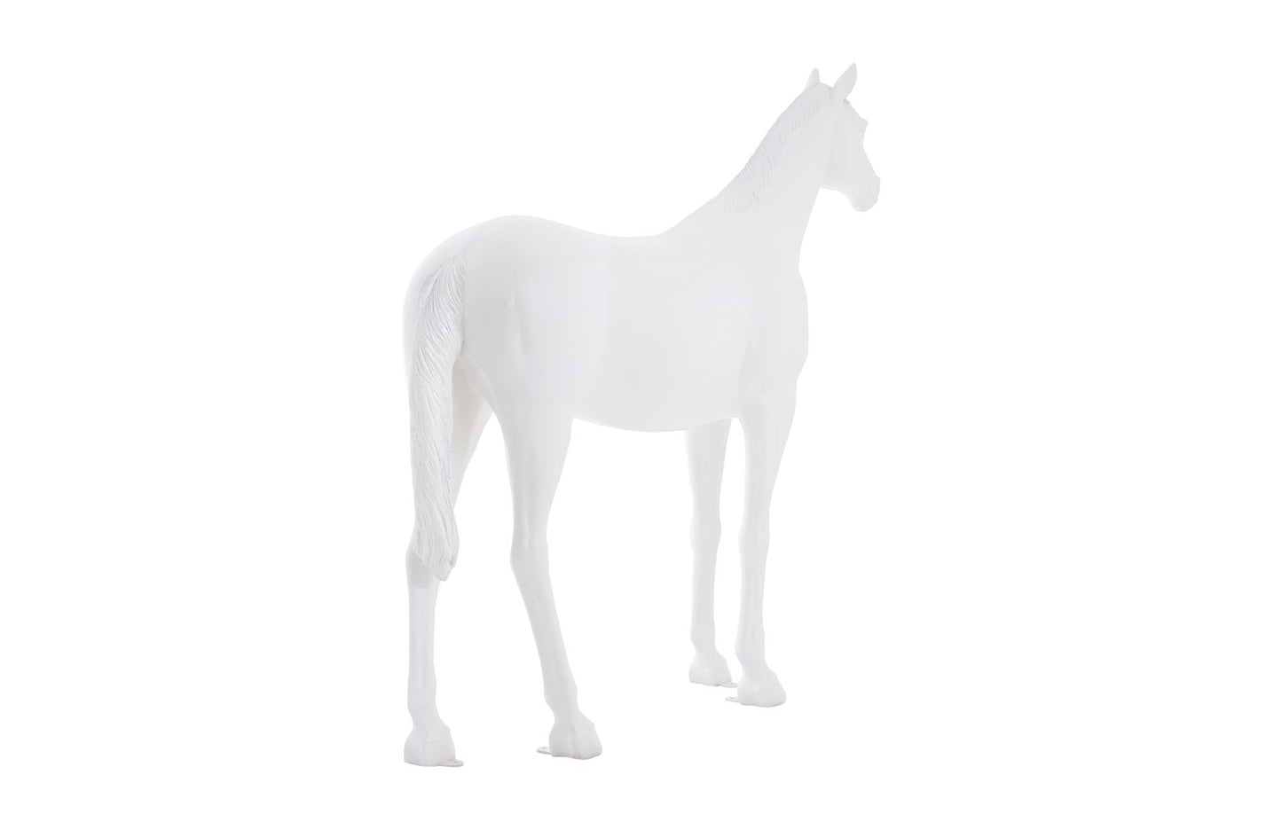 Life Size Horse White