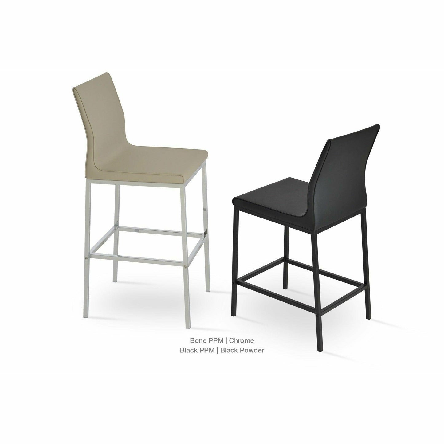 POLO METAL HIGH BACK STOOL