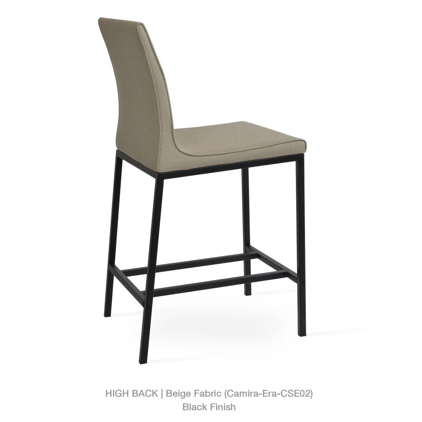 POLO METAL HIGH BACK STOOL