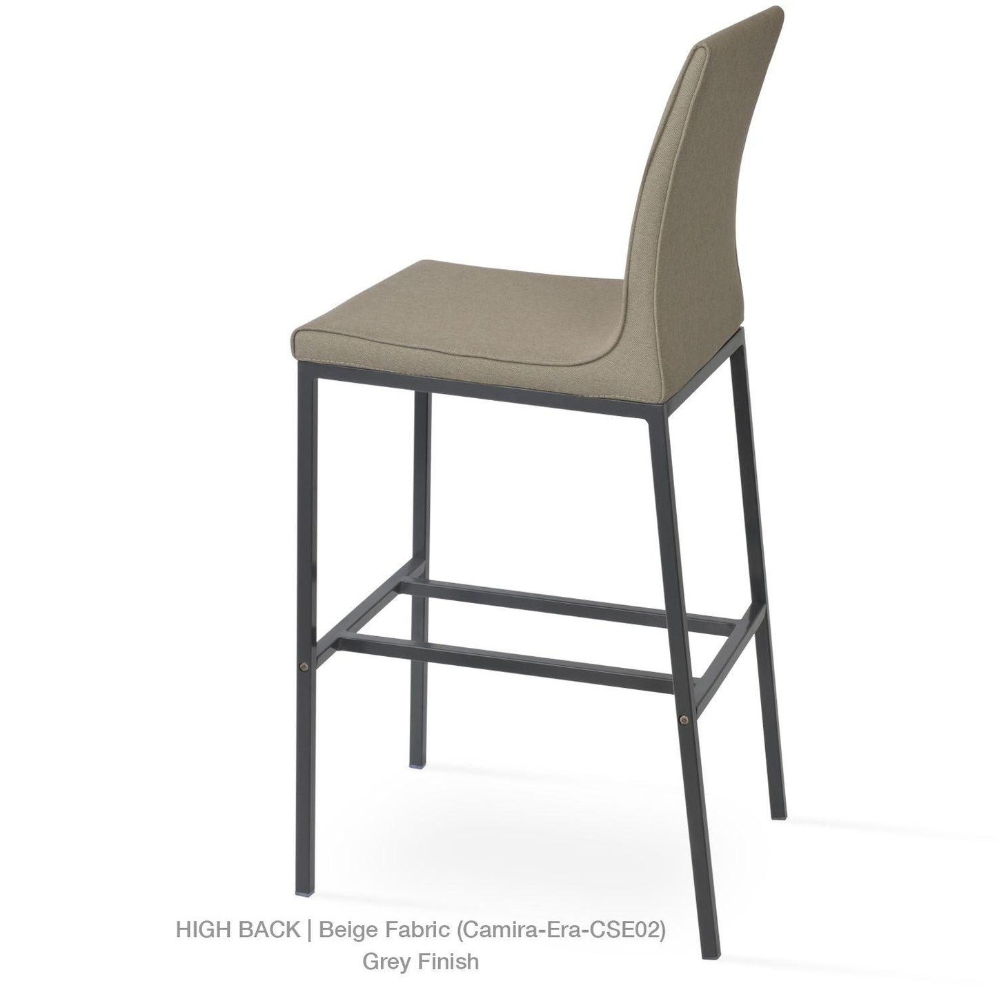 POLO METAL HIGH BACK STOOL