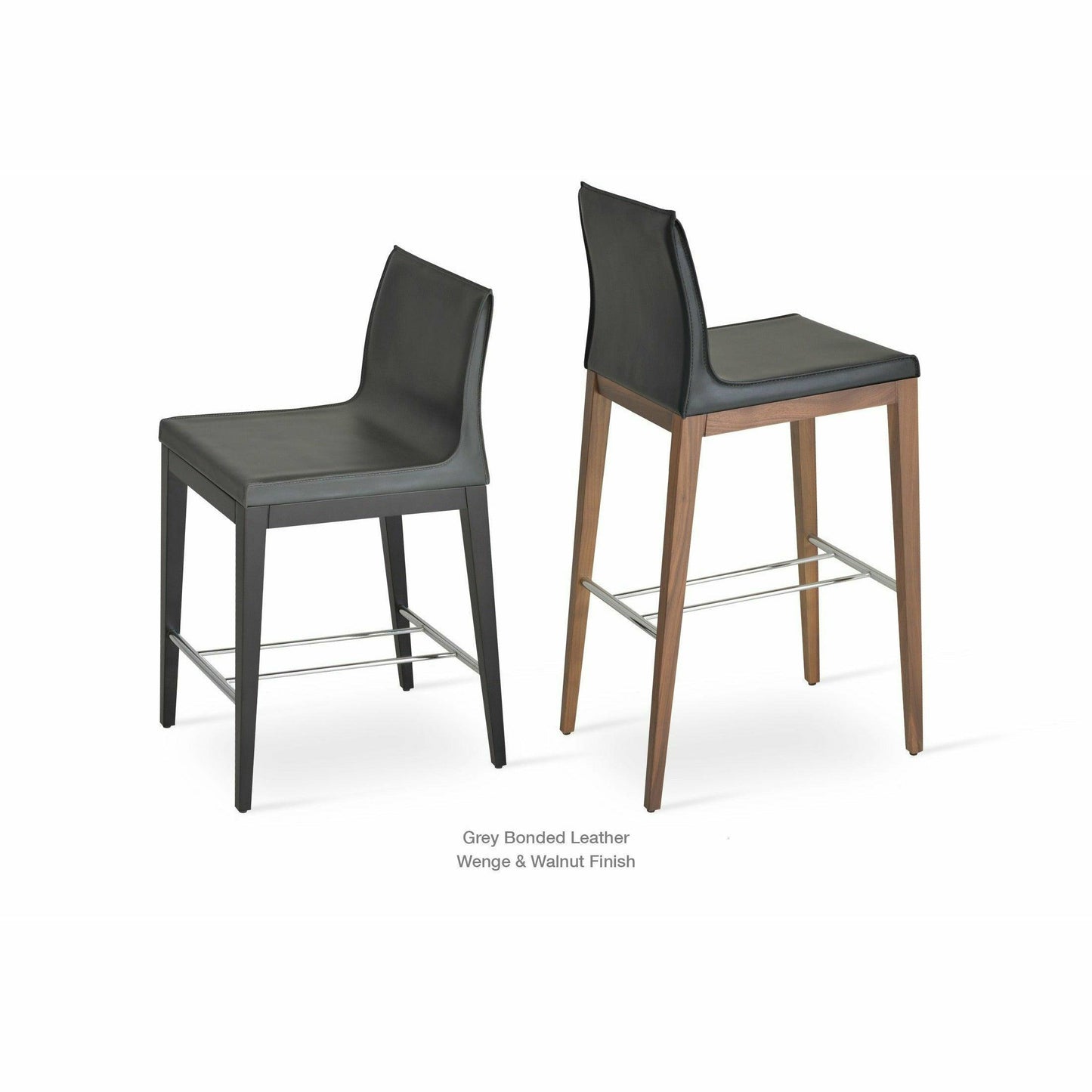 POLO WOOD LOW BACK STOOL