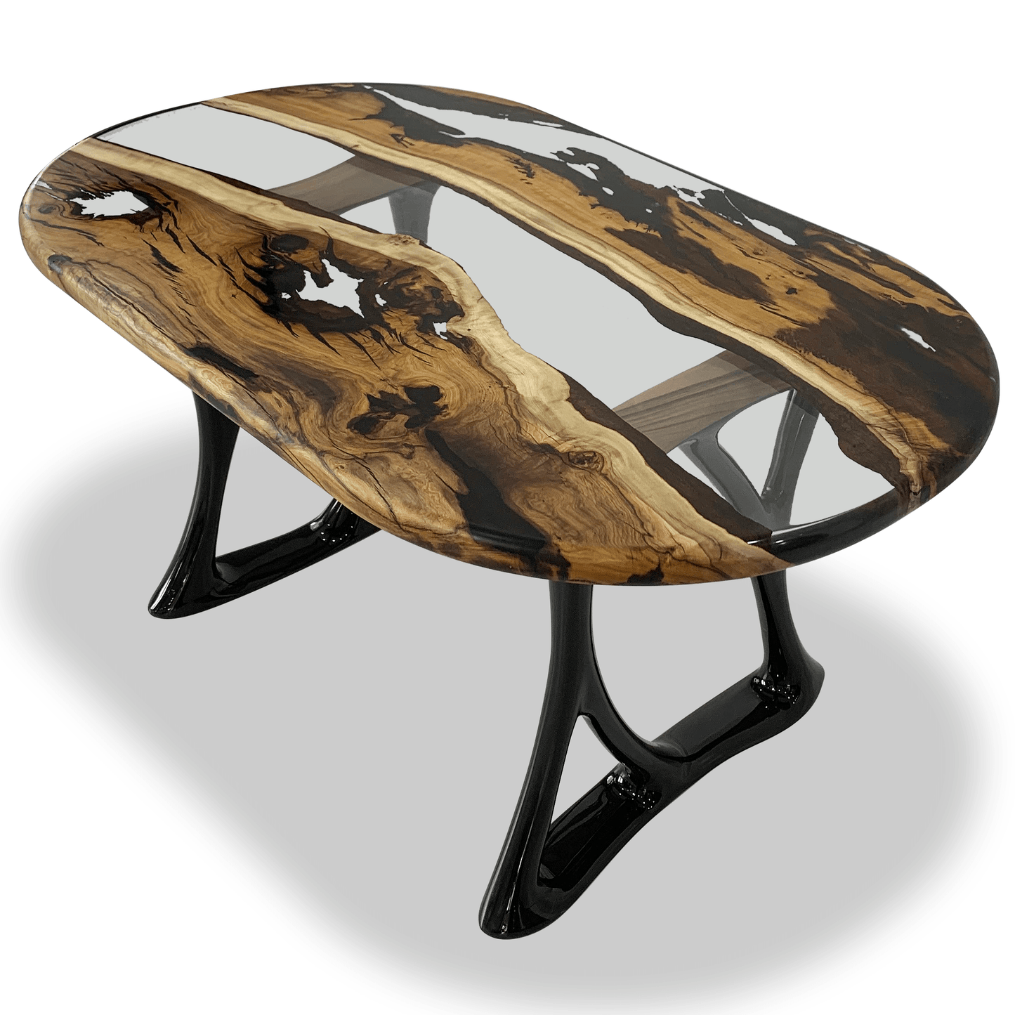 Rhadios Walnut Wood Dining Table