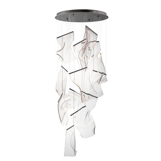 RINKLE 28 14-LIGHT LED PENDANT