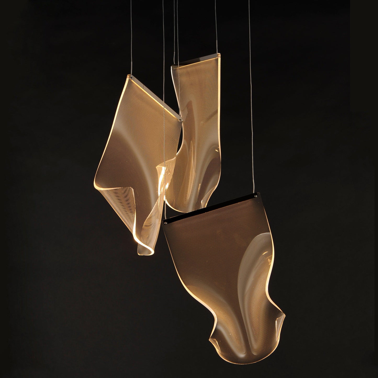 RINKLE 3-LIGHT LED MULTI PENDANT