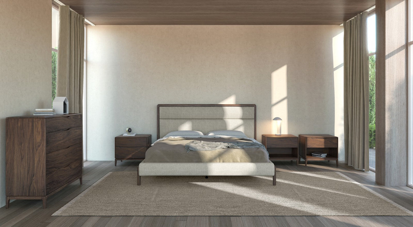 River Upholstered Bed