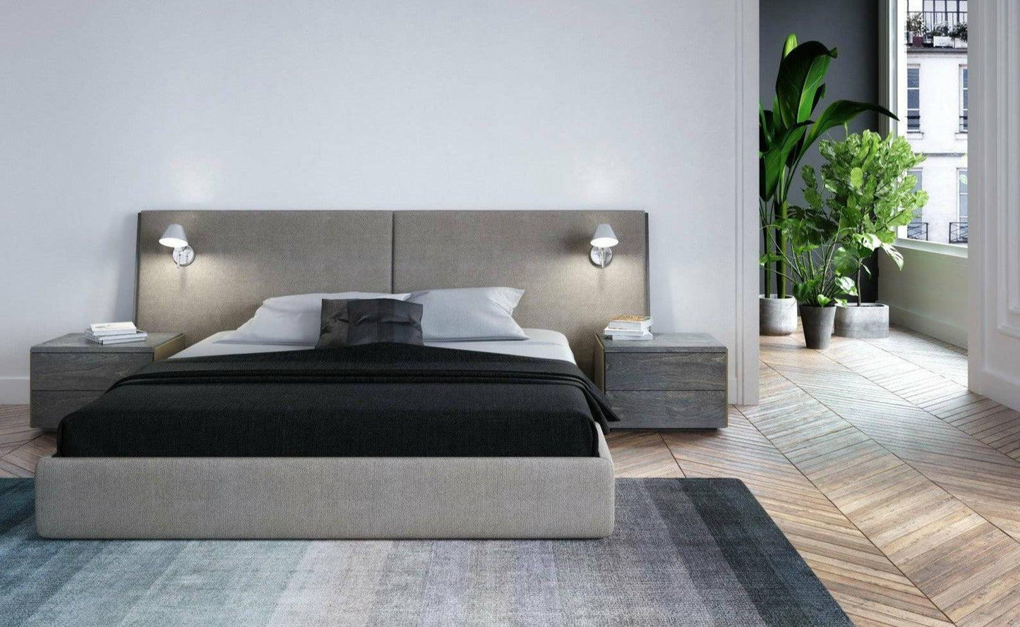 SERENO UPHOLSTERED STORAGE BED QUEEN