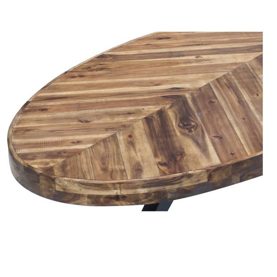 Slab Oval Coffee Table