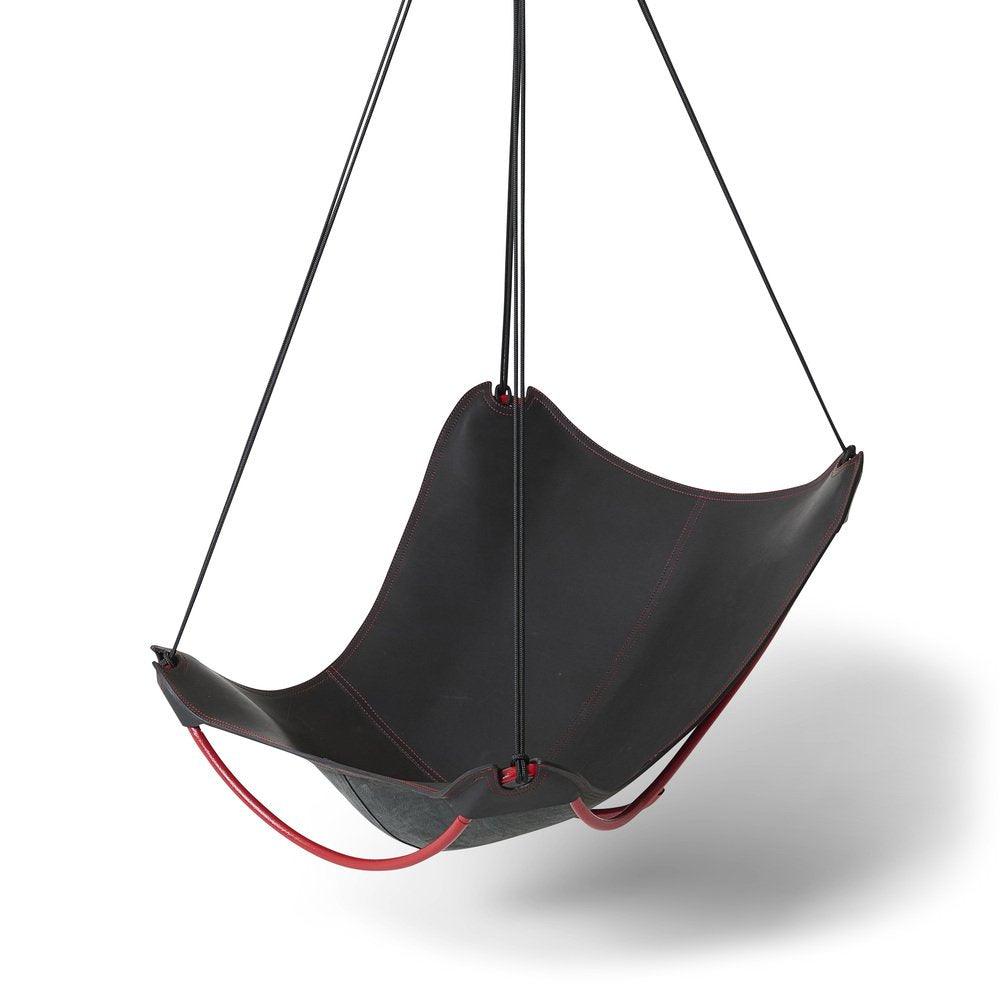 SLING BUTTERFLY Chair Black With Red Frame