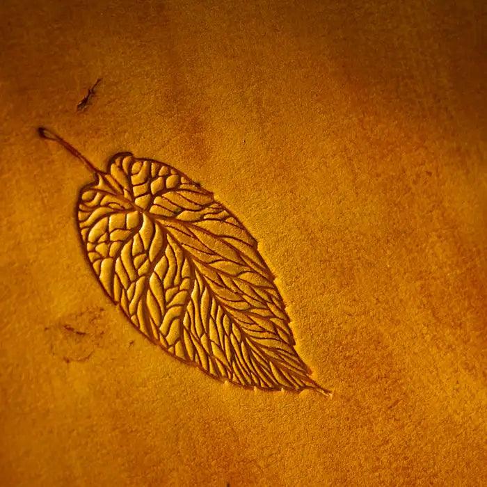 SLING Chair Debossed Leaf Leather