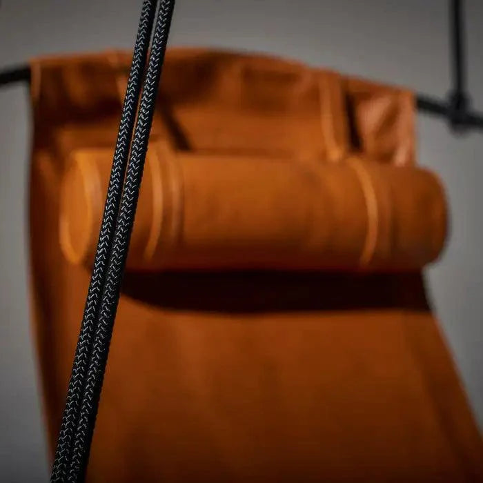 SLING Chair in Brown Ochre Leather