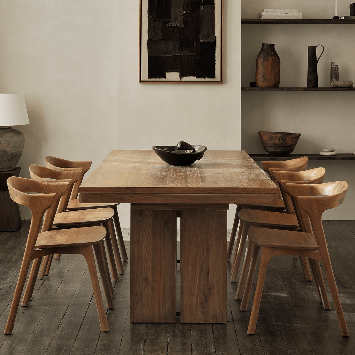 Double Extendable Dining Table