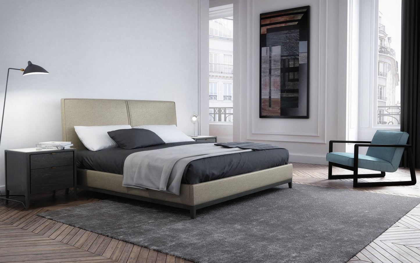 Winston Upholstered Bed