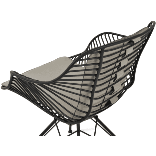 Sedia a braccioli Zebra