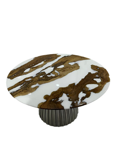 Grazia Olive Round Dining Table