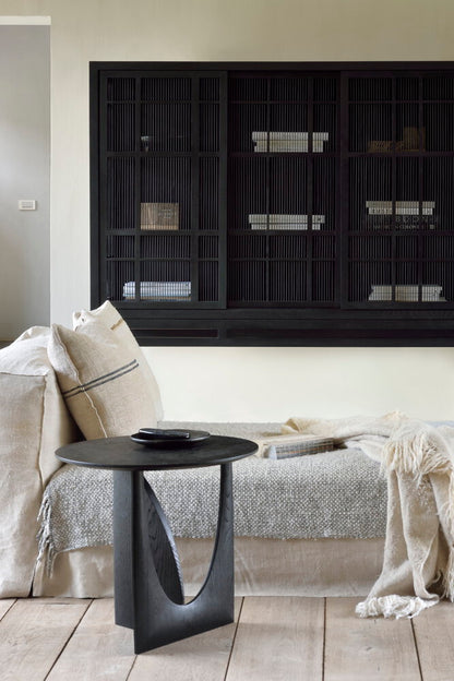 Geometric side table