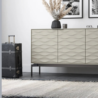 BDI Ripple 7629 4-Door Storage Credenza
