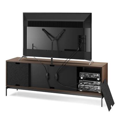 Elements 8709 Weave Media Cabinet with Console Base