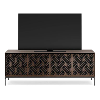 Elements 8709 Weave Media Cabinet with Console Base