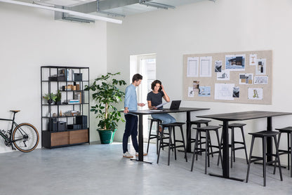 Scaffale da studio con ante