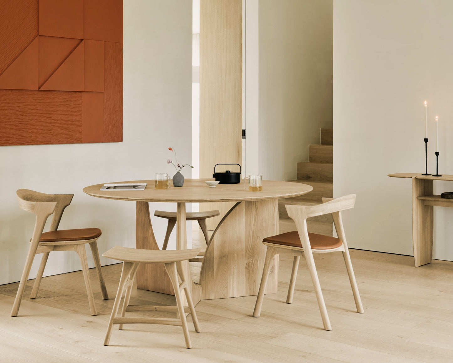 Geometric Dining Table Round