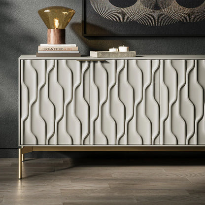 BDI Mesa 7639 4-Door Credenza