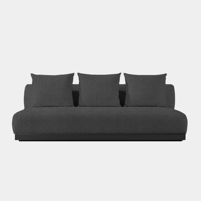 AMALFI 3 SEAT ARMLESS SOFA