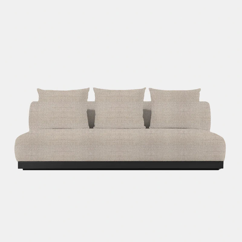 AMALFI 3 SEAT ARMLESS SOFA