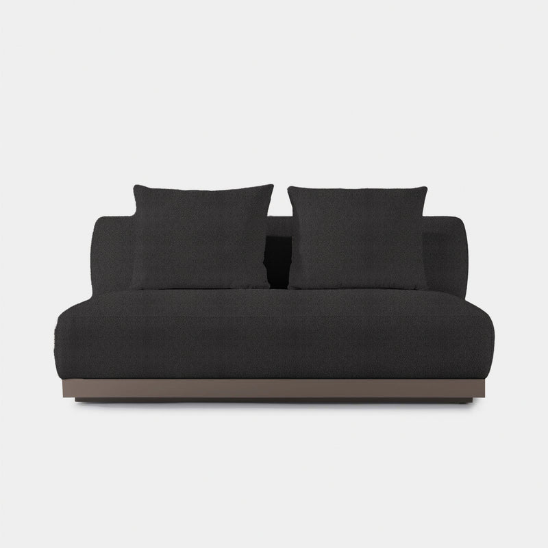 AMALFI 2 SEAT ARMLESS SOFA