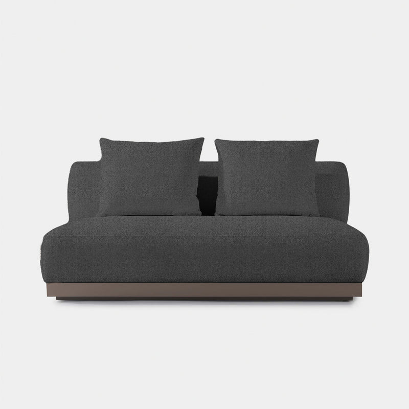 AMALFI 2 SEAT ARMLESS SOFA