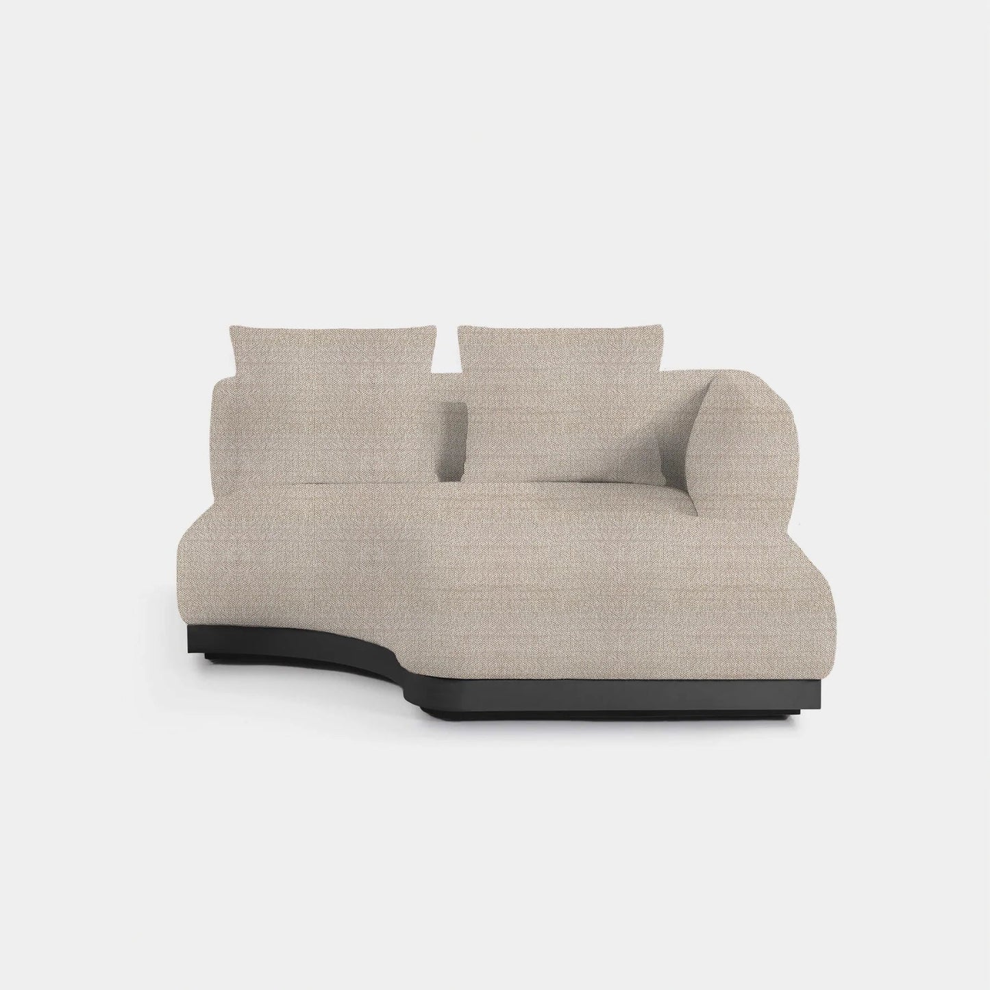 AMALFI CURVED CHAISE RIGHT