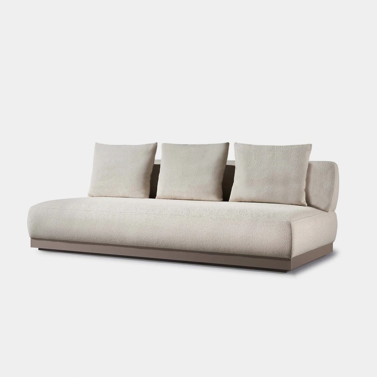 AMALFI 3 SEAT ARMLESS SOFA