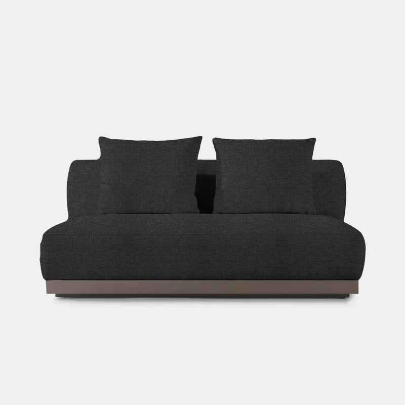 AMALFI 2 SEAT ARMLESS SOFA