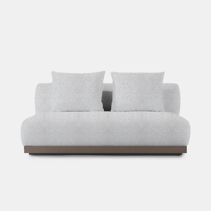AMALFI 2 SEAT ARMLESS SOFA